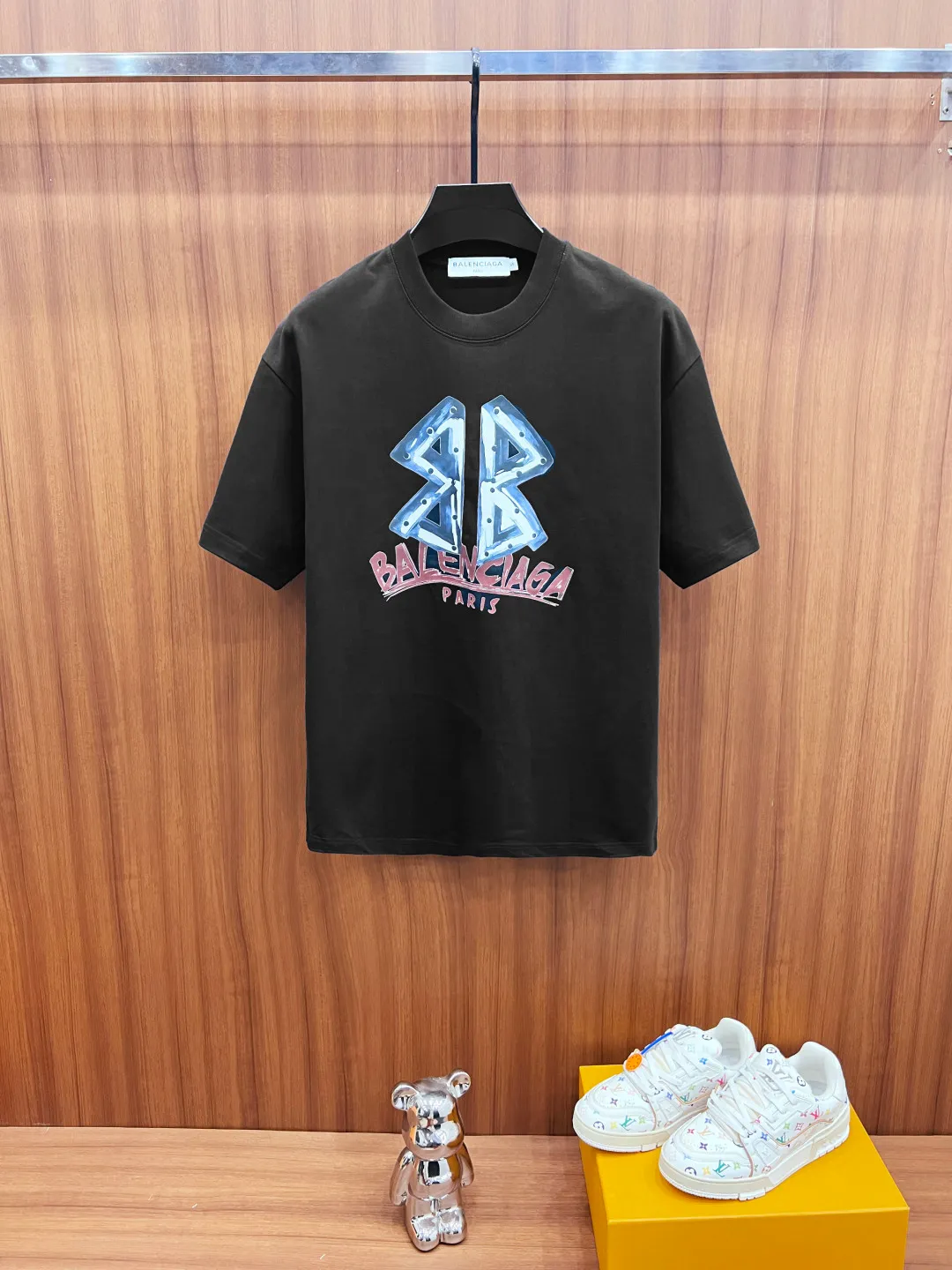 👍 logo Logo Same Style T 280 Versatile : Black White Size：S M L XL